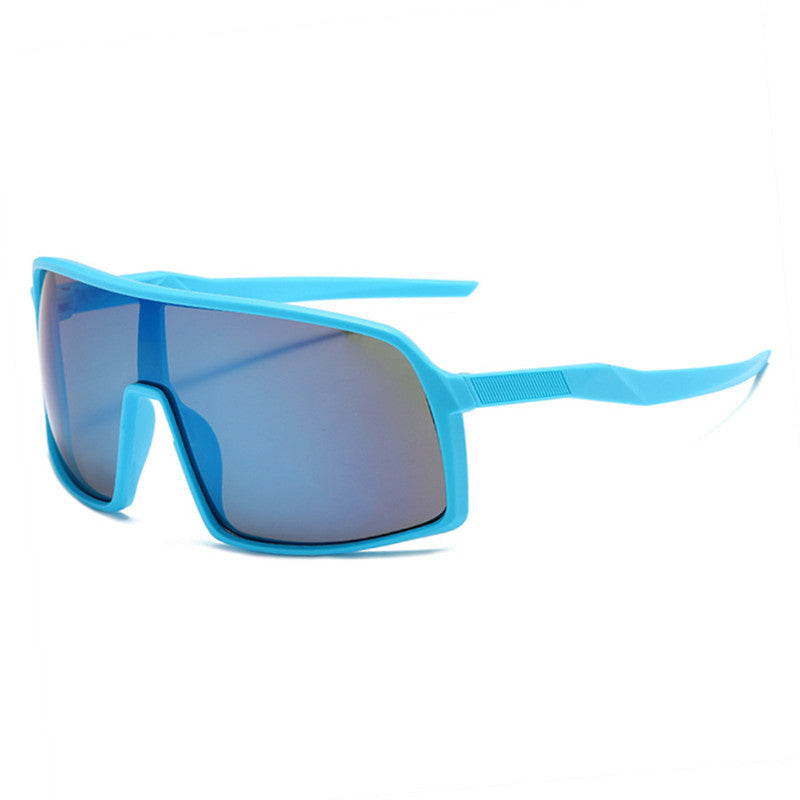 Gafas de sol de ciclismo a prueba de viento de marco grande y colorido al por mayor